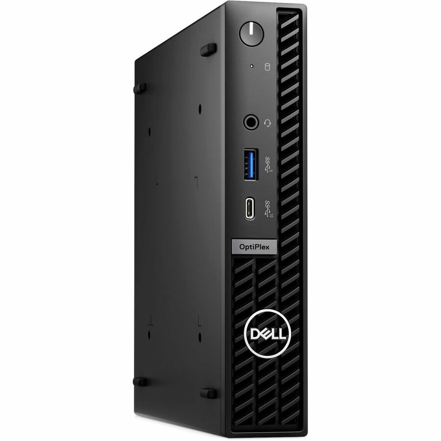 Dell OptiPlex 7000 7020 Plus Desktop Computer - Intel Core i7 14th Gen i7-14700T - vPro Technology - 16 GB - 512 GB SSD - Micro PC - Black DN5R3