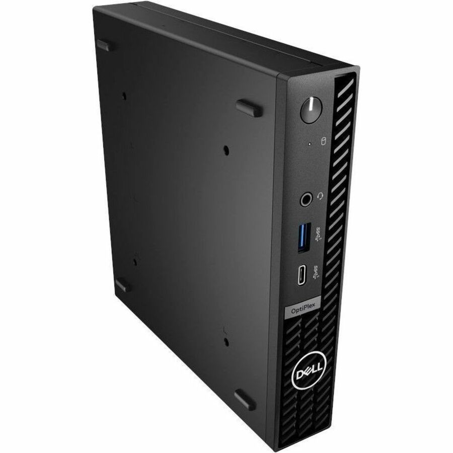 Dell OptiPlex 7000 7020 Plus Desktop Computer - Intel Core i7 14th Gen i7-14700T - vPro Technology - 16 GB - 512 GB SSD - Micro PC - Black DN5R3