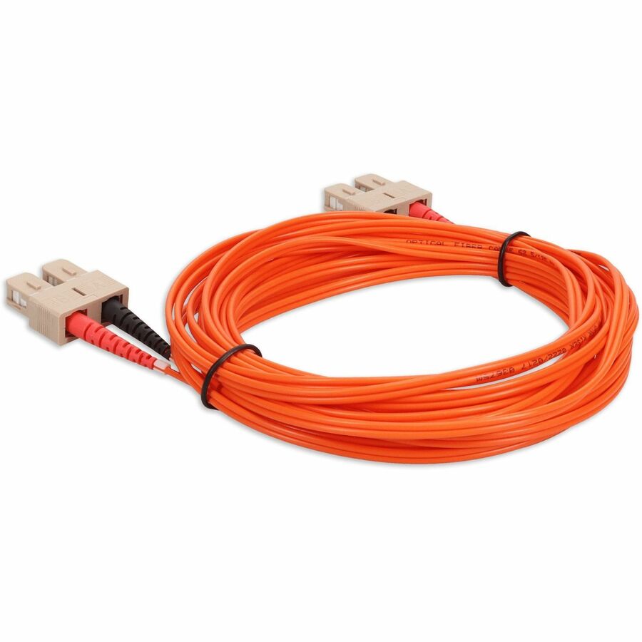 AddOn 10m Multi-Mode fiber (MMF) Duplex SC/SC OM1 Orange Patch Cable ADD-SC-SC-10M6MMF