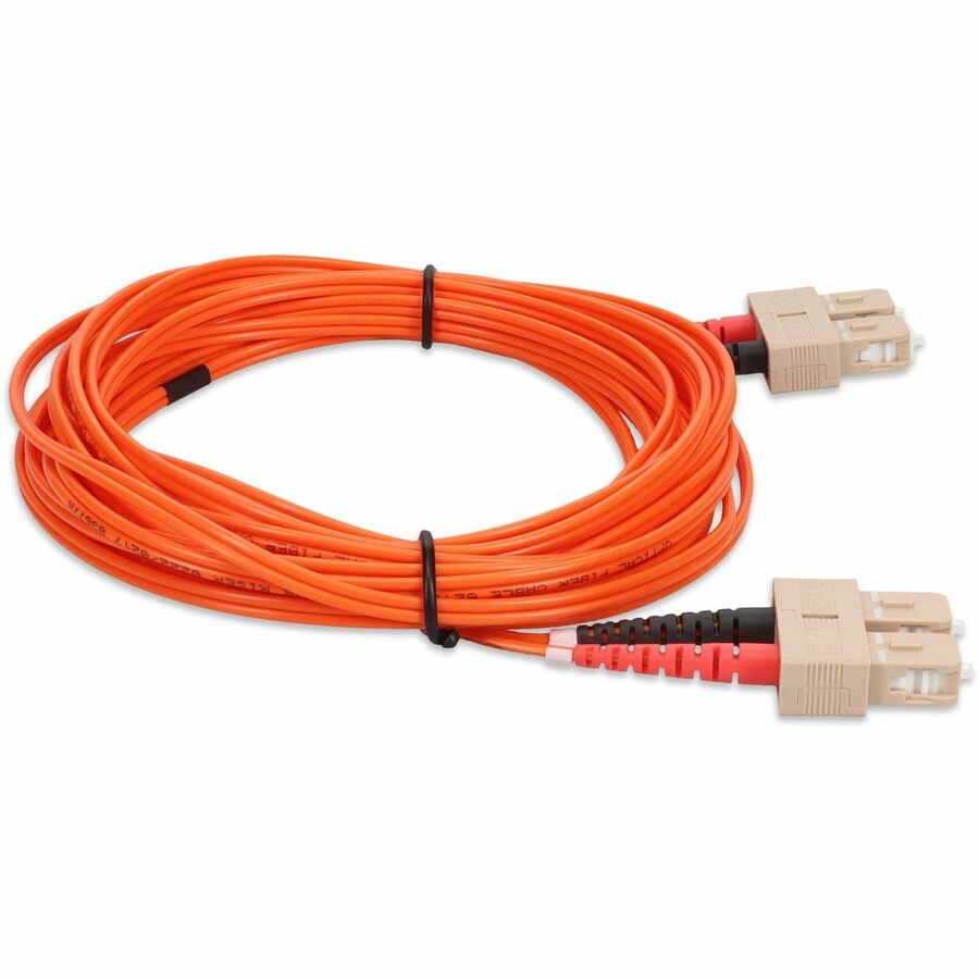 AddOn 10m Multi-Mode fiber (MMF) Duplex SC/SC OM1 Orange Patch Cable ADD-SC-SC-10M6MMF