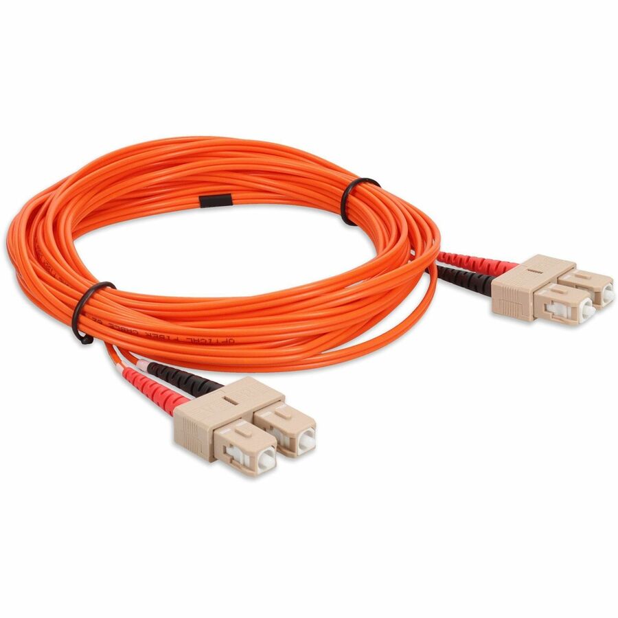 AddOn 10m Multi-Mode fiber (MMF) Duplex SC/SC OM1 Orange Patch Cable ADD-SC-SC-10M6MMF