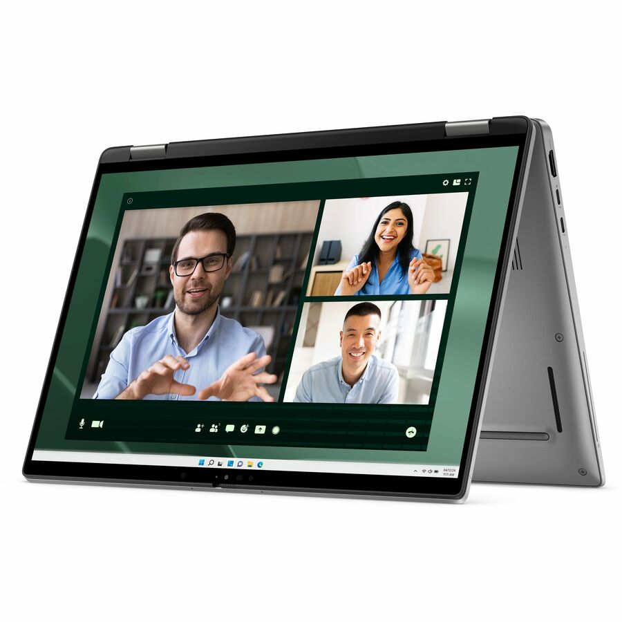 Dell Latitude 7000 7450 14" Touchscreen Convertible 2 in 1 Notebook - Full HD Plus - Intel Core Ultra 5 135U - vPro Technology - 16 GB - 256 GB SSD - Titan Gray X1DJR