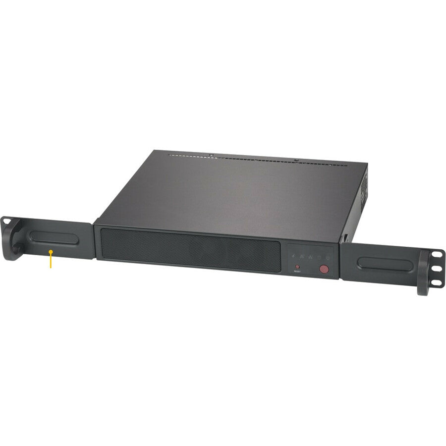 Supermicro SuperServer E300-9A-4C 1U Mini PC Server - Intel Atom C3558 2.20 GHz - Serial ATA/600 Controller SYS-E300-9A-4C