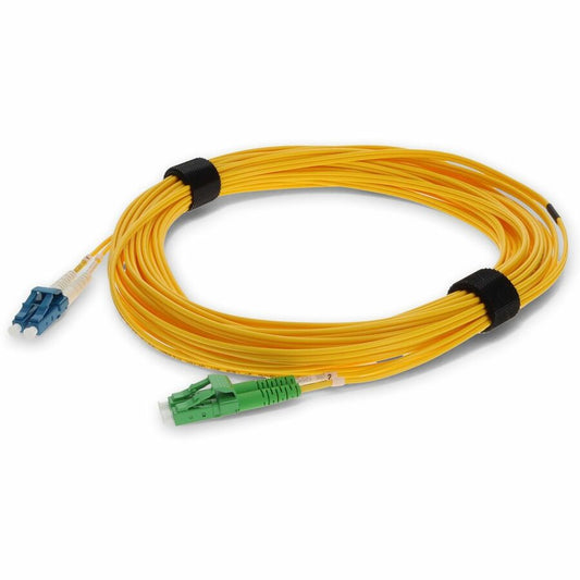 AddOn 3m Single-Mode Fiber (SMF) Duplex (APC-LC/PC-LC) ALC/LC OS1 Yellow Patch Cable ADD-ALC-LC-3M9SMF