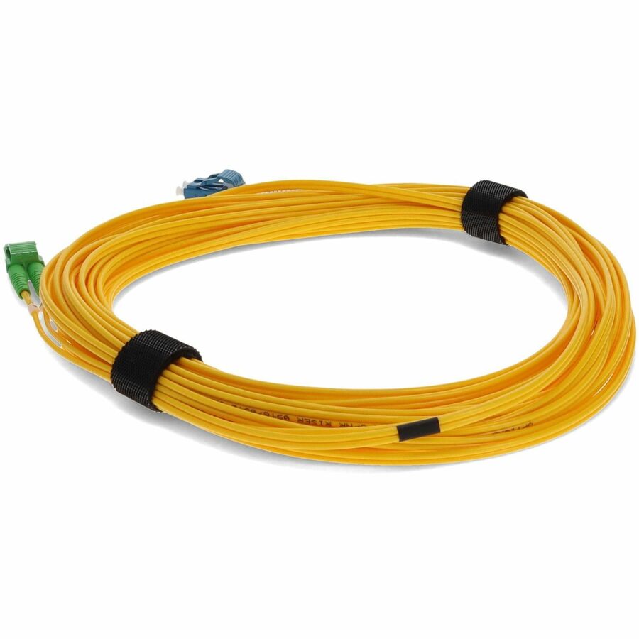 AddOn 3m Single-Mode Fiber (SMF) Duplex (APC-LC/PC-LC) ALC/LC OS1 Yellow Patch Cable ADD-ALC-LC-3M9SMF