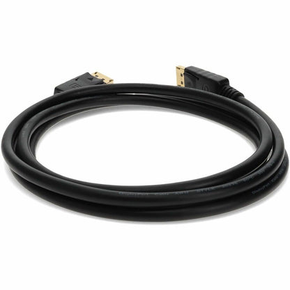 AddOn HP VN567AA Compatible 1.82m (6.00ft) DisplayPort Male to Male Black Cable VN567AA-AO