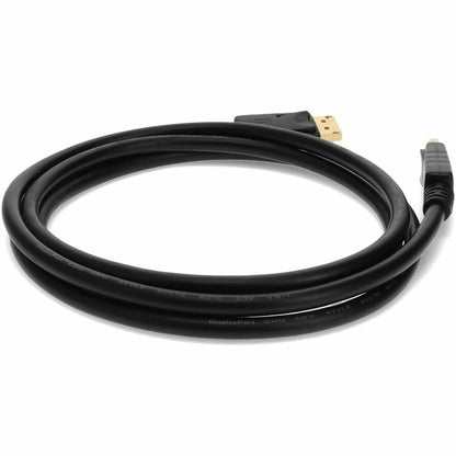 AddOn HP VN567AA Compatible 1.82m (6.00ft) DisplayPort Male to Male Black Cable VN567AA-AO