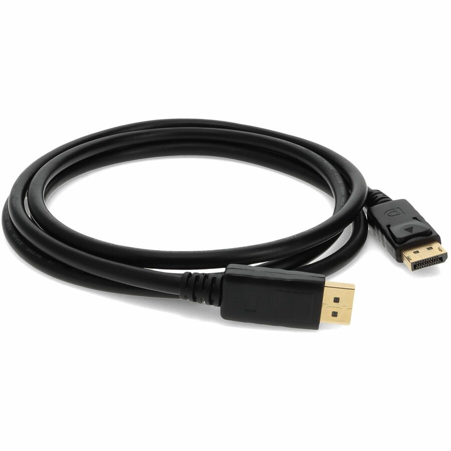 AddOn HP VN567AA Compatible 1.82m (6.00ft) DisplayPort Male to Male Black Cable VN567AA-AO