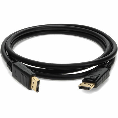 AddOn HP VN567AA Compatible 1.82m (6.00ft) DisplayPort Male to Male Black Cable VN567AA-AO