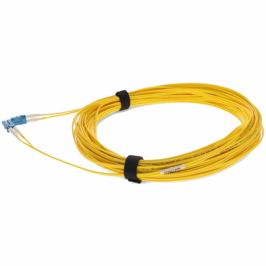 AddOn 50m Single-Mode Fiber (SMF) Duplex LC/LC OS1 Yellow Patch Cable ADD-LC-LC-50M9SMF