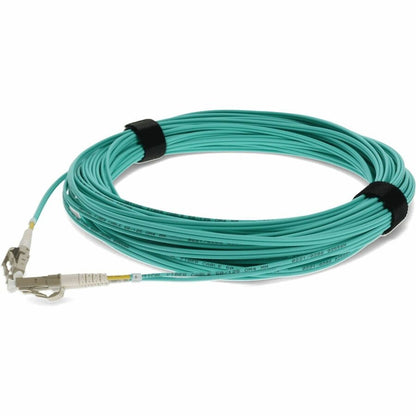 AddOn 35m LC (Male) to LC (Male) Aqua OM4 Duplex Riser Fiber Patch Cable ADD-LC-LC-35M5OM4