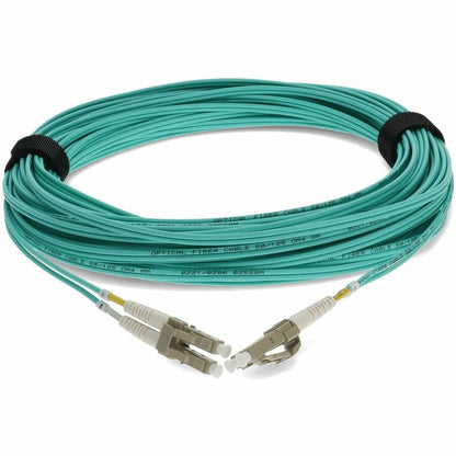 AddOn 35m LC (Male) to LC (Male) Aqua OM4 Duplex Riser Fiber Patch Cable ADD-LC-LC-35M5OM4