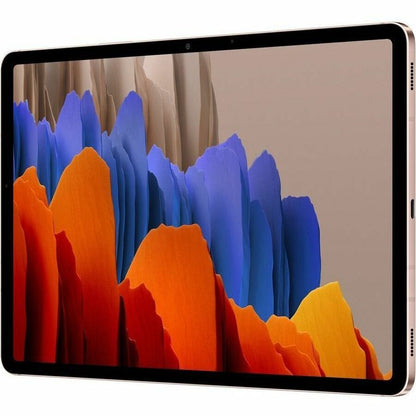 Samsung Galaxy Tab S7 SM-T870 Tablet - 11" WQXGA - Qualcomm SM8250 Snapdragon 865 5G+ Octa-core - 6 GB - 128 GB Storage - Mystic Bronze SM-T870NZNAXAC