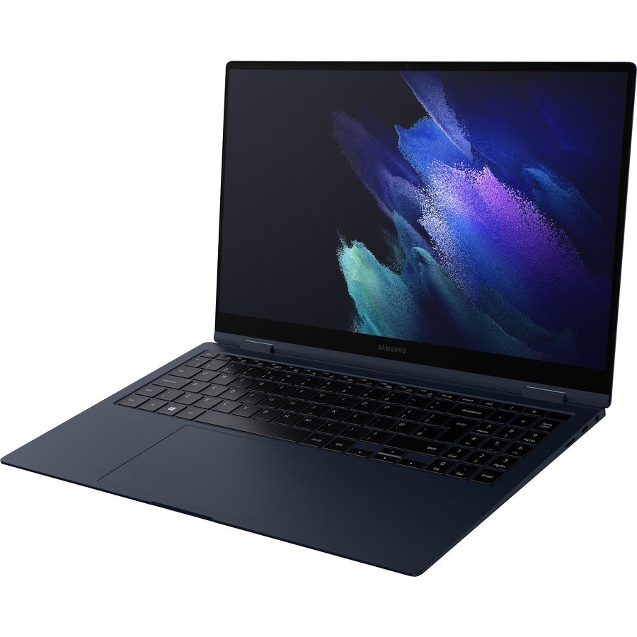 Samsung Galaxy Book Pro 360 NP950QDB-KB5CA 15.6" Touchscreen Convertible 2 in 1 Notebook - Full HD - Intel Core i5 11th Gen i5-1135G7 - Intel Evo Platform - 8 GB - 512 GB SSD - Mystic Navy NP950QDB-KB5CA