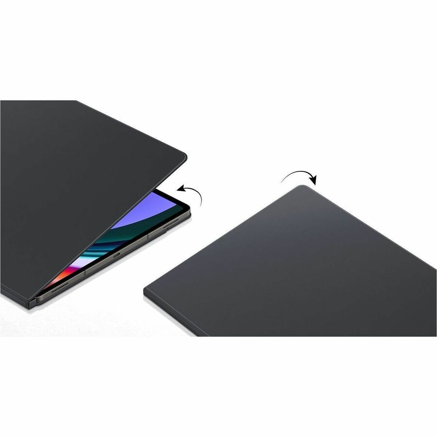 Samsung Carrying Case (Book Fold) Samsung Galaxy Tab S9 Ultra Tablet - Black EF-BX910PBEGCA