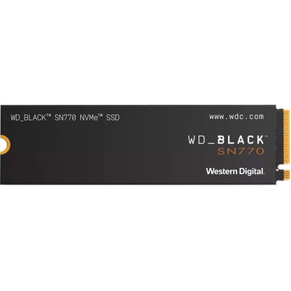 WD Black SN770 WDS200T3X0E 2 TB Solid State Drive - M.2 2280 Internal - PCI Express NVMe (PCI Express NVMe 4.0 x4) WDS200T3X0E