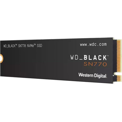 WD Black SN770 WDS200T3X0E 2 TB Solid State Drive - M.2 2280 Internal - PCI Express NVMe (PCI Express NVMe 4.0 x4) WDS200T3X0E