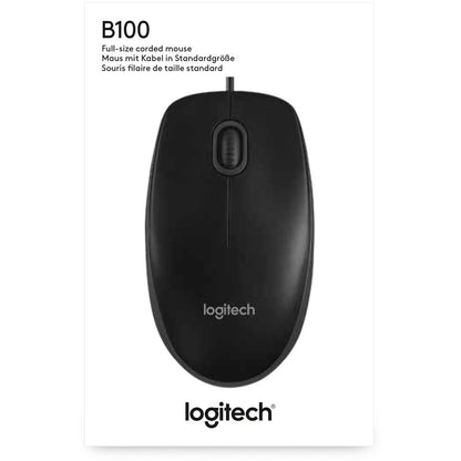 Logitech B100 Optical USB Mouse 910-001439