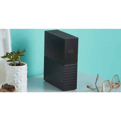 WD My Book WDBBGB0120HBK 12 TB Desktop Hard Drive - External - Black WDBBGB0120HBK-NESN