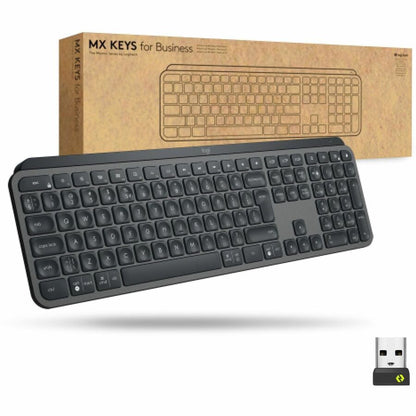 Logitech MX Keys for Business (Graphite) - Brown Box 920-010116