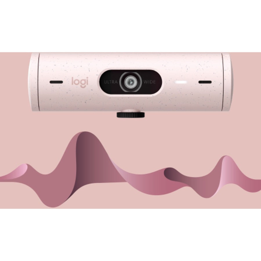 Logitech BRIO 500 Webcam - 4 Megapixel - 60 fps - Rose - USB Type C 960-001432