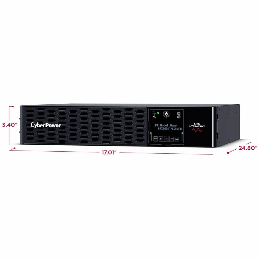 CyberPower Smart App Sinewave PR3000RTXL2UACN 3000VA Rack/Tower UPS PR3000RTXL2UACN