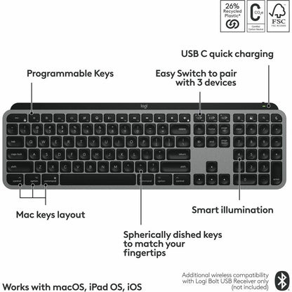 Logitech MX Keys S Keyboard 920-011621