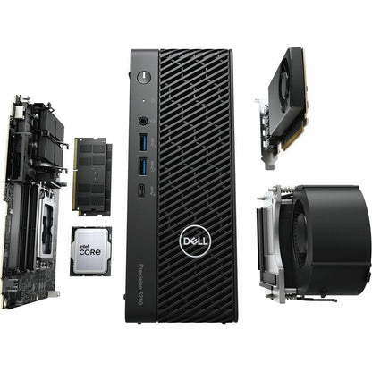 Dell Precision 3000 3280 Workstation - Intel Core i5 14th Gen i5-14500 - 16 GB - 512 GB SSD - Compact - Black 5PTCP