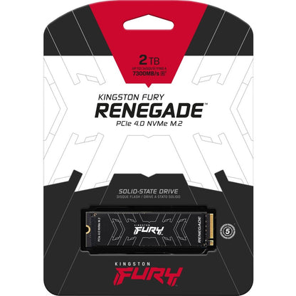 Disque SSD Kingston FURY Renegade 2 To - M.2 2280 interne - PCI Express NVMe (PCI Express NVMe 4.0 x4) SFYRD/2000G