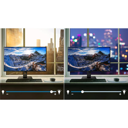 Moniteur LCD Full HD Philips 242B1H 24" avec webcam - 16:9 - Noir texturé 242B1H