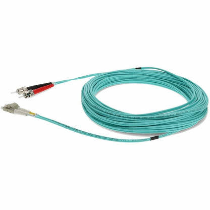 AddOn Fiber Optic Duplex Patch Network Cable ADD-ST-LC-15M5OM4