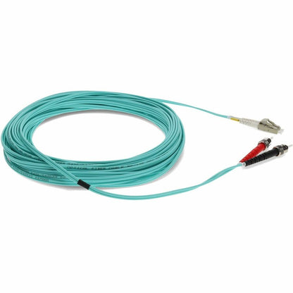 AddOn Fiber Optic Duplex Patch Network Cable ADD-ST-LC-15M5OM4