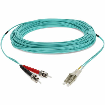 AddOn Fiber Optic Duplex Patch Network Cable ADD-ST-LC-15M5OM4