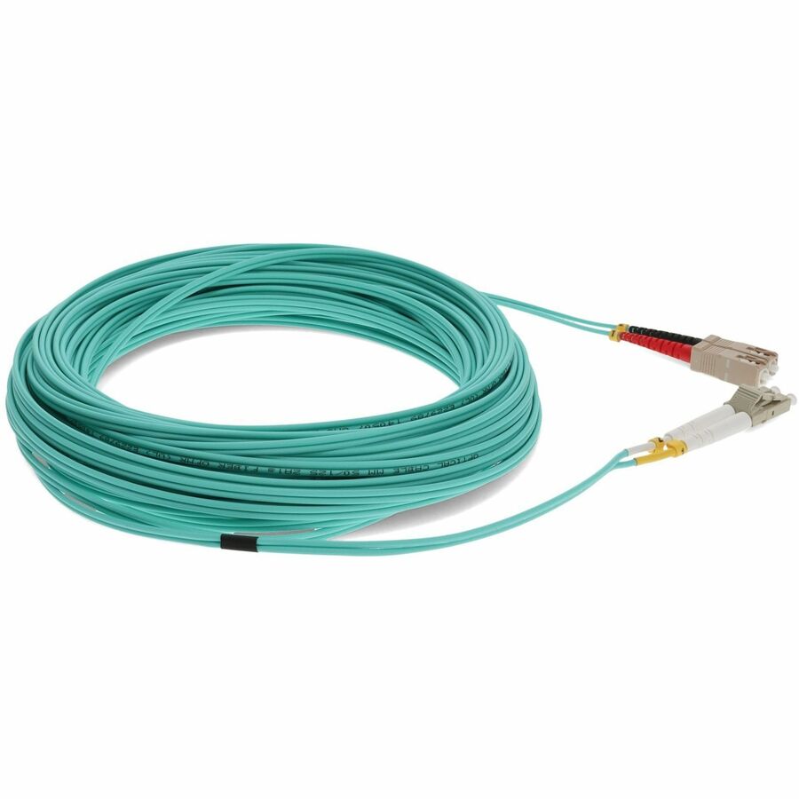 AddOn Fiber Optic Duplex Patch Network Cable ADD-SC-LC-30M5OM4