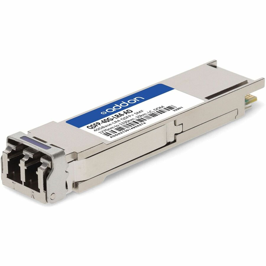 AddOn Cisco QSFP-40G-LR4= Compatible 40Gbase-LR4 QSFP+ QSFP-40G-LR4-AO