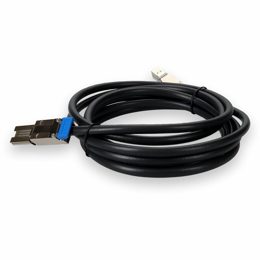 AddOn 2.00m (6.56ft) SFF-8644 Male to SFF-8088 Male Black Mini-SAS Cable ADD-SFF8644-8088-2M