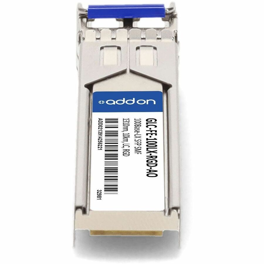 AddOn Cisco GLC-FE-100LX-RGD Compatible 1000BASE-CWDM SFP GLC-FE-100LX-RGD-AO