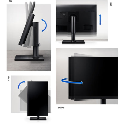 Samsung F22T454FQN 22" Class Full HD LCD Monitor - 16:9 - Black LF22T454FQNXGO