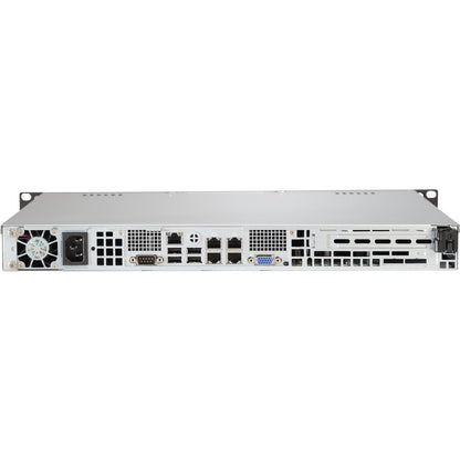 Supermicro SuperServer 5018A-MLTN4 1U Rack Server - 1 x Intel Atom C2550 2.40 GHz - Serial ATA/600 Controller SYS-5018A-MLTN4