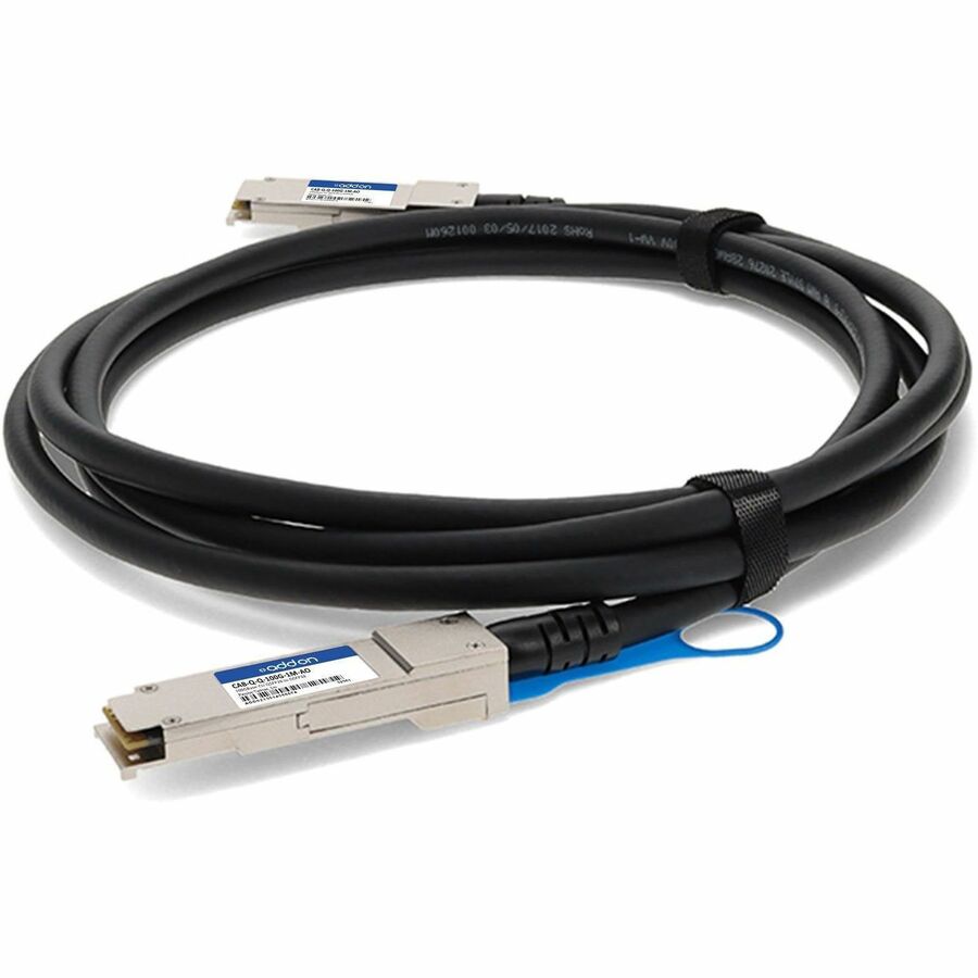 AddOn CAB-Q-Q-100G-1M-AO QSFP28 Network Cable CABQQ100G1MAO