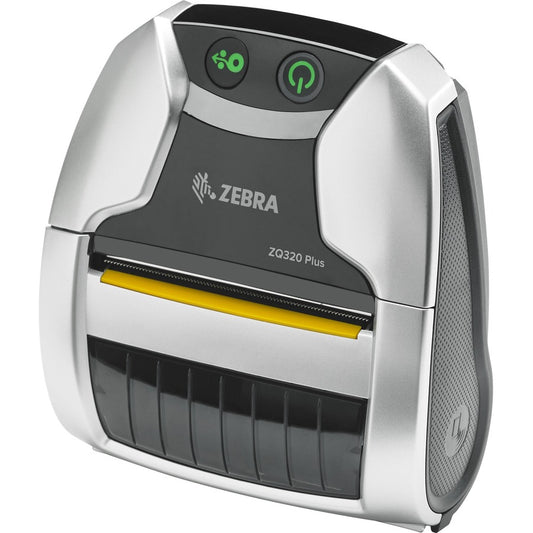 Zebra ZQ320 Plus Mobile, Industrial Direct Thermal Printer - Monochrome - Label/Receipt Print - Bluetooth - Wireless LAN - Near Field Communication (NFC) - Battery Included - With Cutter ZQ32-A0W03R0-00