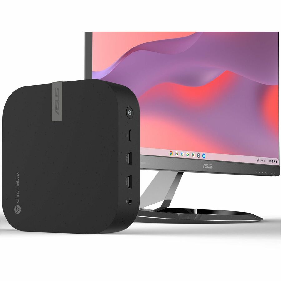 Asus Chromebox 5 Chromebox5-sc017unent Chromebox - Intel Core i3 12th Gen i3-1220P - 8 GB - 128 GB SSD - Mini PC 90MS02N1-M000L0