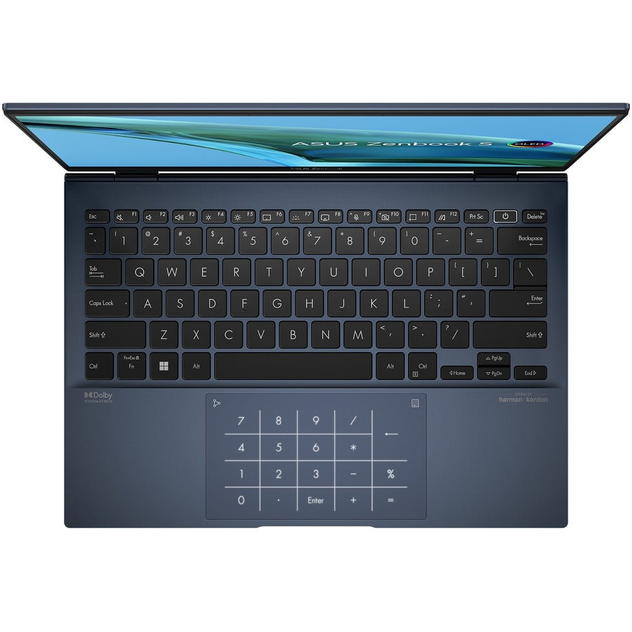 Asus Zenbook S 13 OLED UM5302 UM5302TA-DS71T-CA 13.3" Touchscreen Notebook - 2.8K - AMD Ryzen 7 6800U - 16 GB - 1 TB SSD - Ponder Blue UM5302TA-DS71T-CA