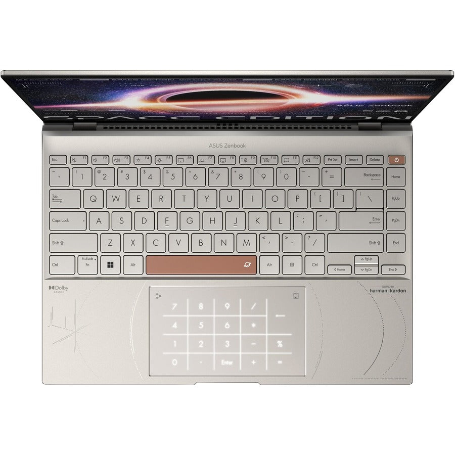 Asus Zenbook 14X OLED Space Edition UX5401 UX5401ZAS-DS71T-CA 14" Notebook - Intel Core i7 12th Gen i7-12700H - 16 GB - Zero-G Titanium UX5401ZAS-DS71T-CA