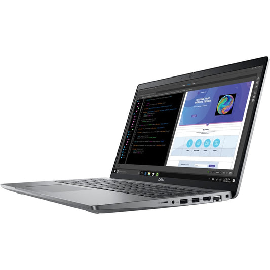 Dell Precision 3000 3580 15.6" Mobile Workstation - Full HD - Intel Core i5 13th Gen i5-1350P - vPro Technology - 16 GB - 512 GB SSD - English (US) Keyboard - Titan Gray 248NY