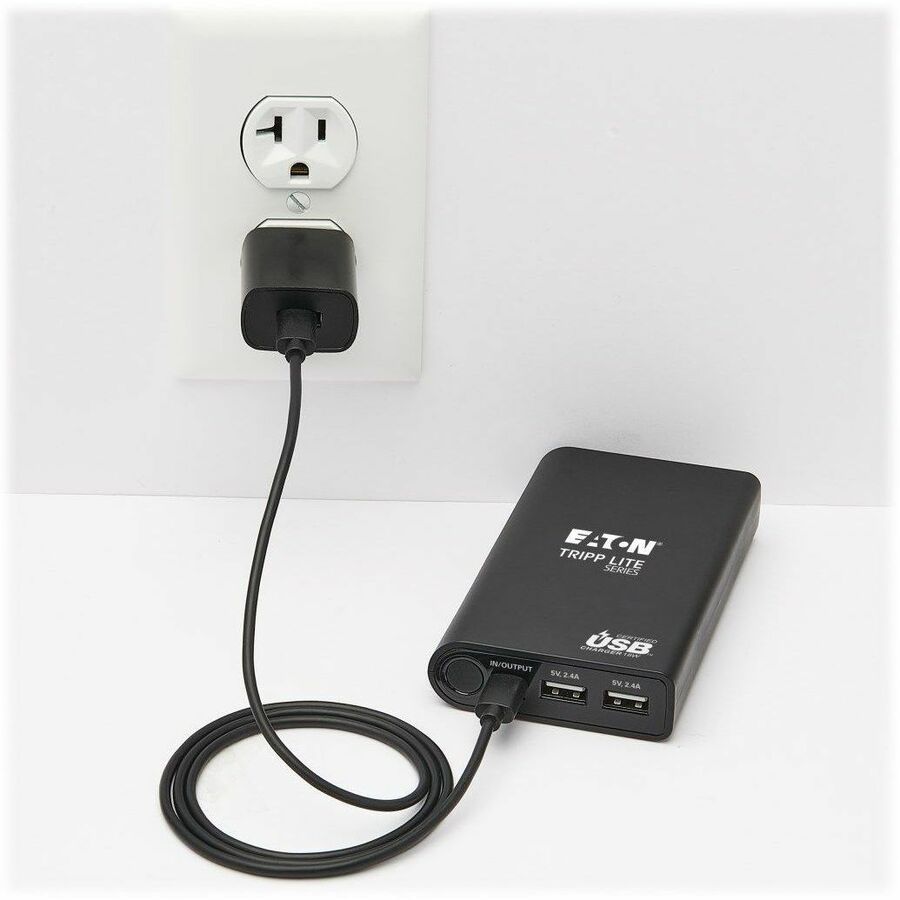 Tripp Lite by Eaton UPB-10K0-2U1C 10050mAh Power Bank UPB-10K0-2U1C