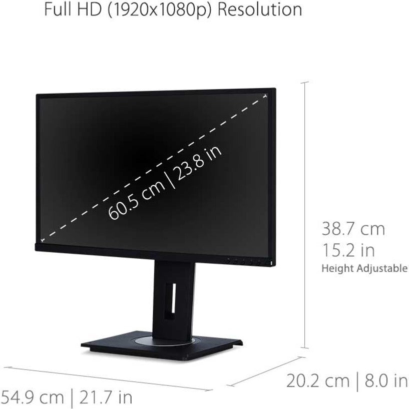 ViewSonic Graphic VG2448-PF 24" Class Full HD LED Monitor - 16:9 VG2448-PF