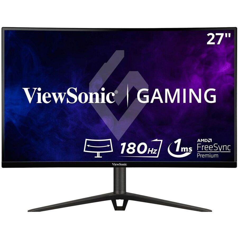 ViewSonic OMNI VX2718-2KPC-MHD 27" Class WQHD Curved Screen LED Monitor - 16:9 - Black VX2718-2KPC-MHD