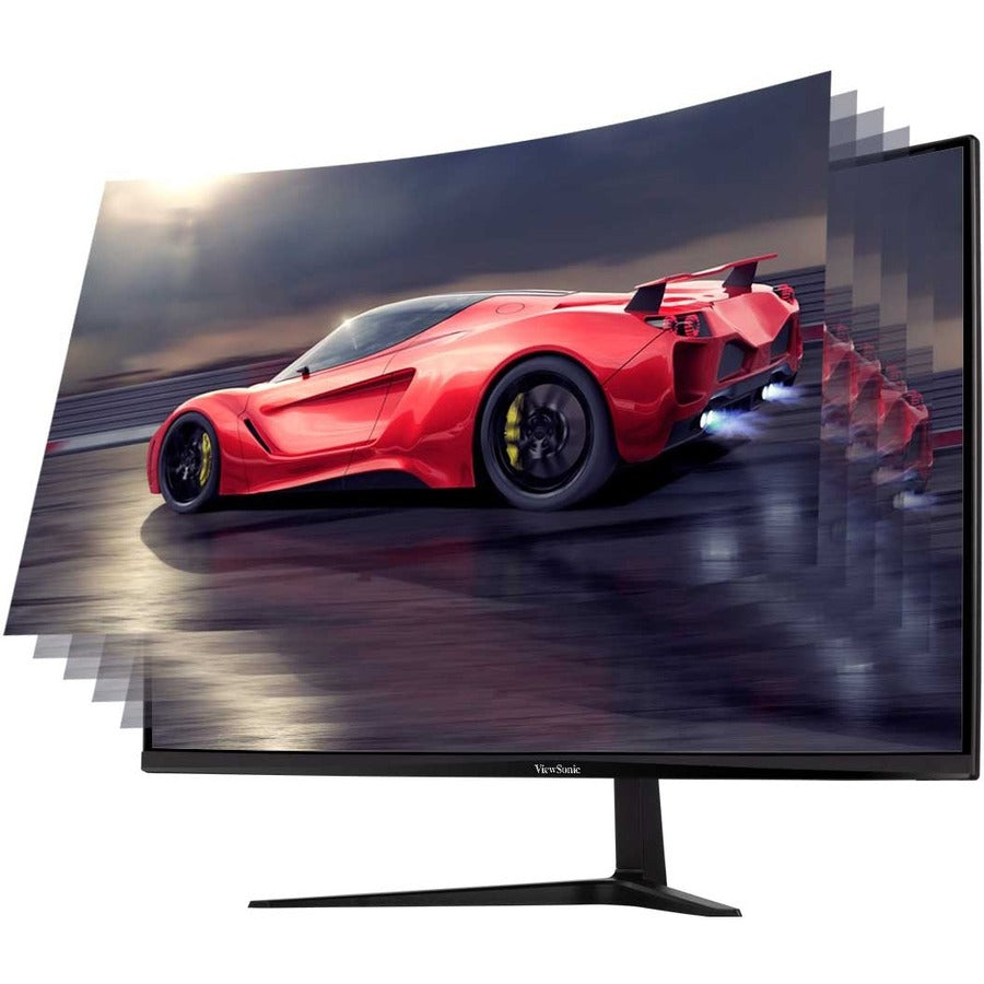 ViewSonic OMNI VX2718-2KPC-MHD 27" Class WQHD Curved Screen LED Monitor - 16:9 - Black VX2718-2KPC-MHD