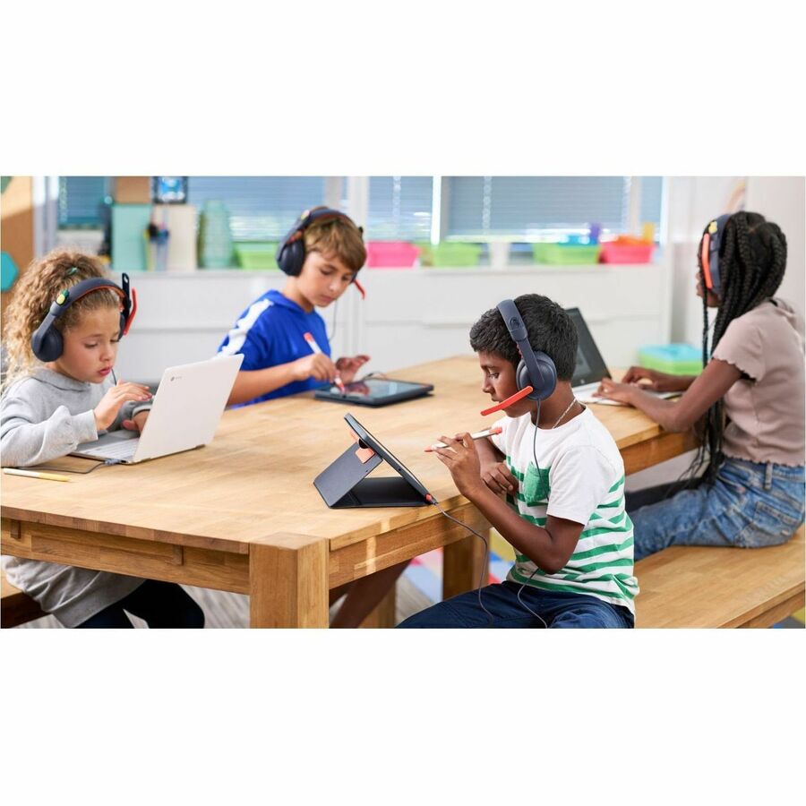 Logitech Zone Learn Wired Headsets for Learners 981-001395